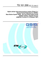 Standard ETSI TS 101299-V6.1.0 31.7.1998 preview