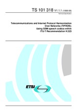 Standard ETSI TS 101318-V1.1.1 31.8.1998 preview