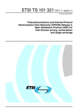 Standard ETSI TS 101321-V4.1.1 28.11.2003 preview