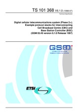 Standard ETSI TS 101368-V6.1.0 31.7.1998 preview
