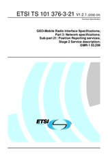 Standard ETSI TS 101376-3-21-V1.2.1 5.4.2002 preview