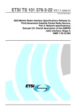 Standard ETSI TS 101376-3-22-V3.1.1 7.7.2009 preview