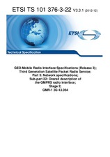 Standard ETSI TS 101376-3-22-V3.3.1 21.12.2012 preview