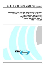 Standard ETSI TS 101376-3-23-V3.1.1 7.7.2009 preview