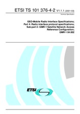 Standard ETSI TS 101376-4-2-V1.1.1 15.3.2001 preview