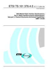 Standard ETSI TS 101376-4-3-V1.1.1 15.3.2001 preview