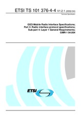 Standard ETSI TS 101376-4-4-V1.2.1 5.4.2002 preview