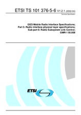 Standard ETSI TS 101376-5-6-V1.2.1 5.4.2002 preview