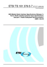 Standard ETSI TS 101376-5-7-V1.3.1 11.2.2005 preview