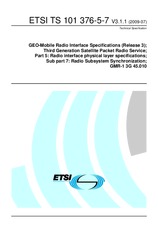Standard ETSI TS 101376-5-7-V3.1.1 7.7.2009 preview