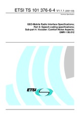 Standard ETSI TS 101376-6-4-V1.1.1 15.3.2001 preview