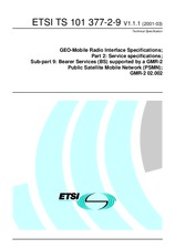 Standard ETSI TS 101377-2-9-V1.1.1 15.3.2001 preview