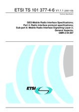 Standard ETSI TS 101377-4-6-V1.1.1 15.3.2001 preview