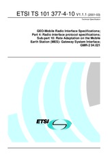 Standard ETSI TS 101377-4-10-V1.1.1 15.3.2001 preview
