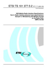 Standard ETSI TS 101377-5-2-V1.1.1 15.3.2001 preview