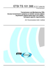 Standard ETSI TS 101388-V1.3.1 3.5.2002 preview