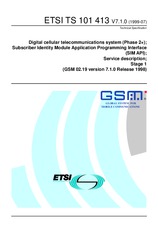 Standard ETSI TS 101413-V7.1.0 30.7.1999 preview