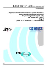 Standard ETSI TS 101476-V7.5.0 3.8.2001 preview