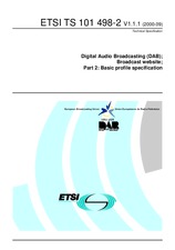 Standard ETSI TS 101498-2-V1.1.1 5.9.2000 preview