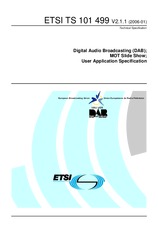 Standard ETSI TS 101499-V2.1.1 10.1.2006 preview
