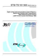 Standard ETSI TS 101503-V8.6.0 31.10.2000 preview