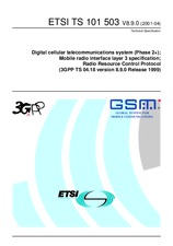 Standard ETSI TS 101503-V8.9.0 29.5.2001 preview