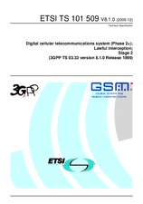 Standard ETSI TS 101509-V8.1.0 31.12.2000 preview