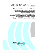 Standard ETSI TS 101521-V1.1.1 18.7.2000 preview