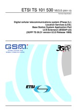 Standard ETSI TS 101530-V8.5.0 31.12.2001 preview