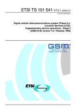 Standard ETSI TS 101541-V7.0.1 24.1.2000 preview