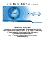 Standard ETSI TS 101588-1-V5.1.1 9.10.2012 preview