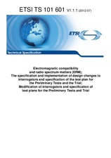 Standard ETSI TS 101601-V1.1.1 24.7.2012 preview