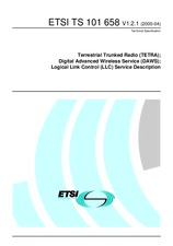 Standard ETSI TS 101658-V1.2.1 13.4.2000 preview