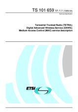 Standard ETSI TS 101659-V1.1.1 23.4.1999 preview