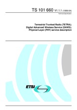 Standard ETSI TS 101660-V1.1.1 23.4.1999 preview