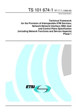 Standard ETSI TS 101674-1-V1.1.1 1.6.1999 preview
