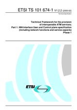 Standard ETSI TS 101674-1-V1.2.2 4.2.2000 preview