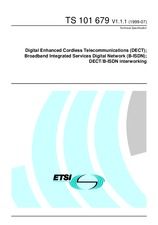 Standard ETSI TS 101679-V1.1.1 20.7.1999 preview