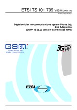 Standard ETSI TS 101709-V8.5.0 30.11.2001 preview