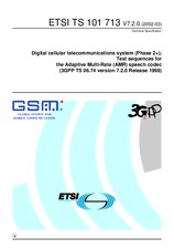 Standard ETSI TS 101713-V7.2.0 31.3.2002 preview