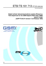 Standard ETSI TS 101713-V7.3.0 30.6.2002 preview