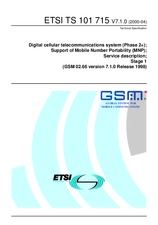Standard ETSI TS 101715-V7.1.0 28.4.2000 preview