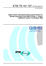 Standard ETSI TS 101727-V7.2.0 17.1.2000 preview