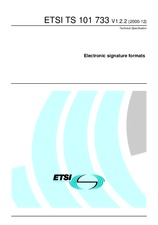 Standard ETSI TS 101733-V1.2.2 8.12.2000 preview