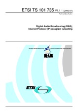 Standard ETSI TS 101735-V1.1.1 18.7.2000 preview