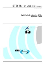 Standard ETSI TS 101756-V1.4.1 29.7.2009 preview