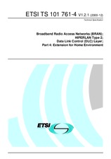 Standard ETSI TS 101761-4-V1.2.1 4.12.2000 preview