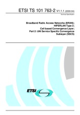 Standard ETSI TS 101763-2-V1.1.1 26.4.2000 preview