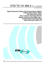 Standard ETSI TS 101808-3-V1.1.1 14.9.2000 preview