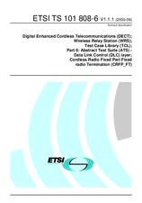 Standard ETSI TS 101808-6-V1.1.1 14.9.2000 preview